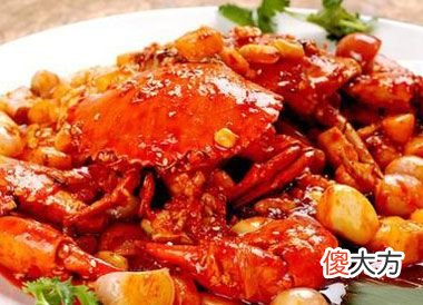 爆炒香辣蟹