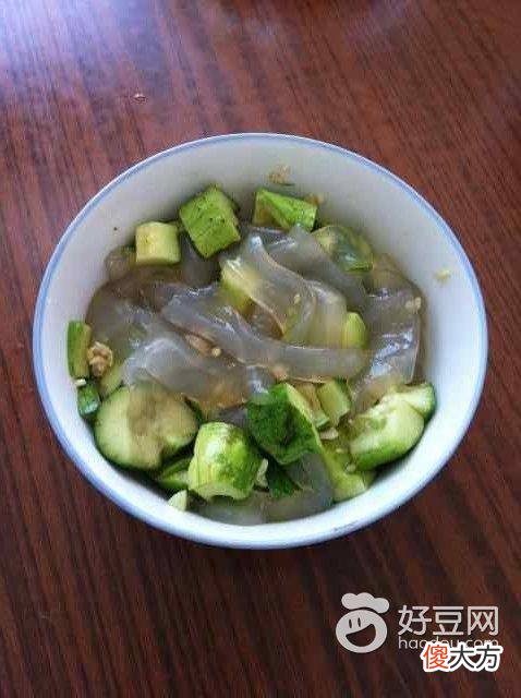 黄瓜拌拉皮的做法 黄瓜拌拉皮的做法大全窍门