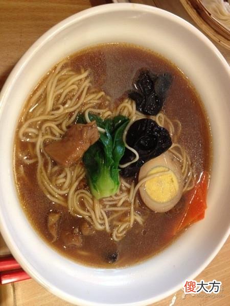 香菇鸡汤面 香菇鸡汤面